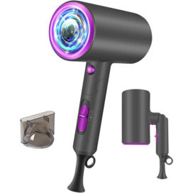 ドライヤー 大風量 速乾 軽量 折り畳み式 人気ランキング 高濃度マイナスイオン 1300W大風量 2022新型